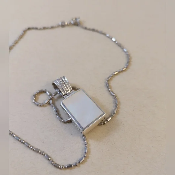 Sterling Silver Pendant & 18KGF Necklace - Picture 11 of 16